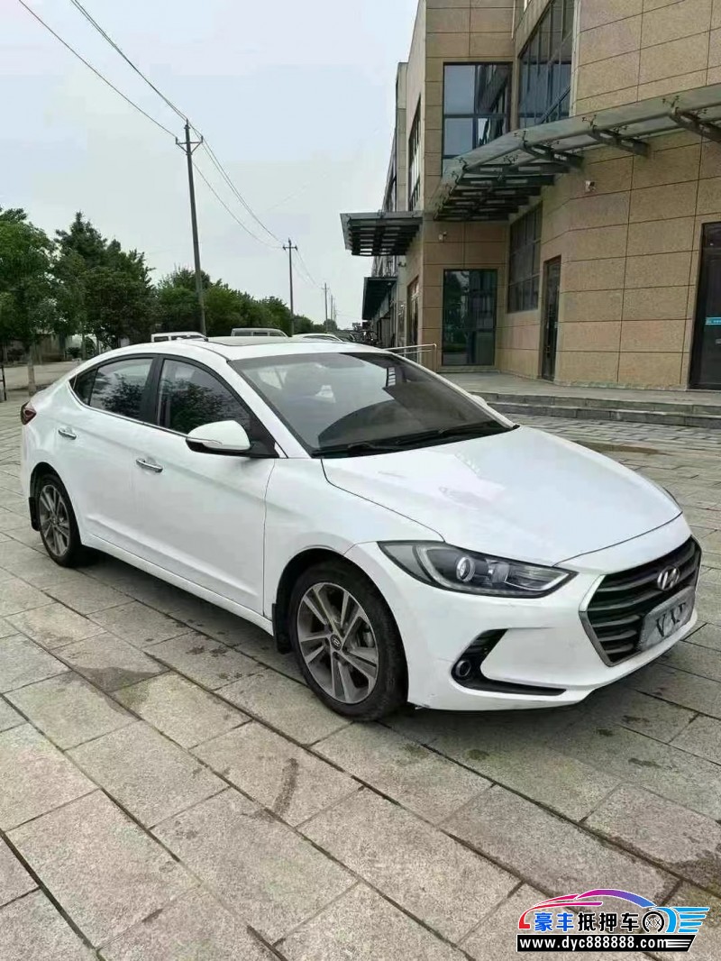 18年现代领动轿车抵押车出售