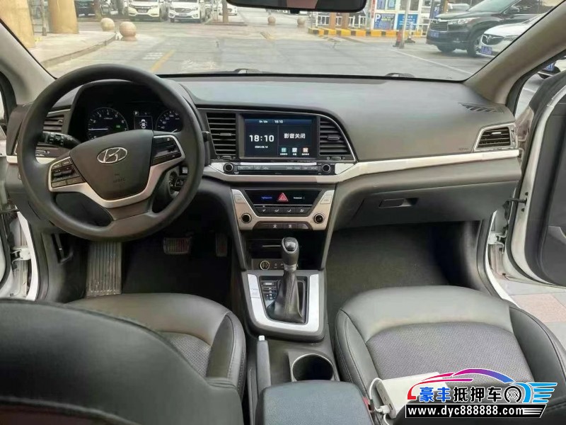 18年现代领动轿车抵押车出售