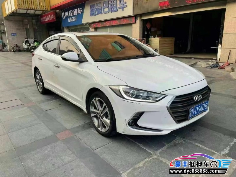 18年现代领动轿车抵押车出售