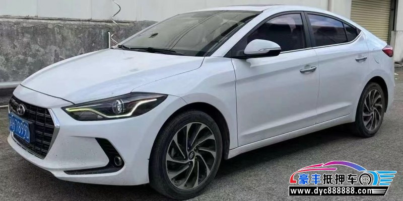 20年现代领动轿车抵押车出售