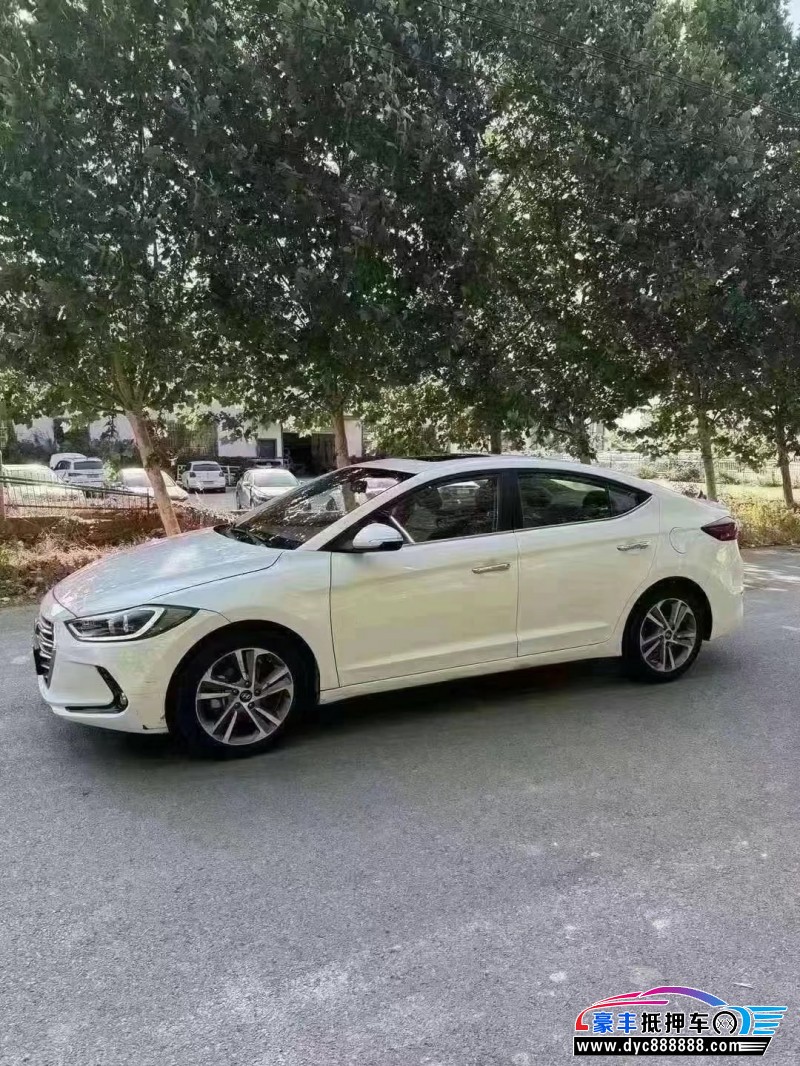 18年现代领动轿车抵押车出售