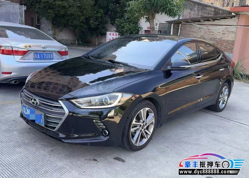 18年现代领动轿车抵押车出售