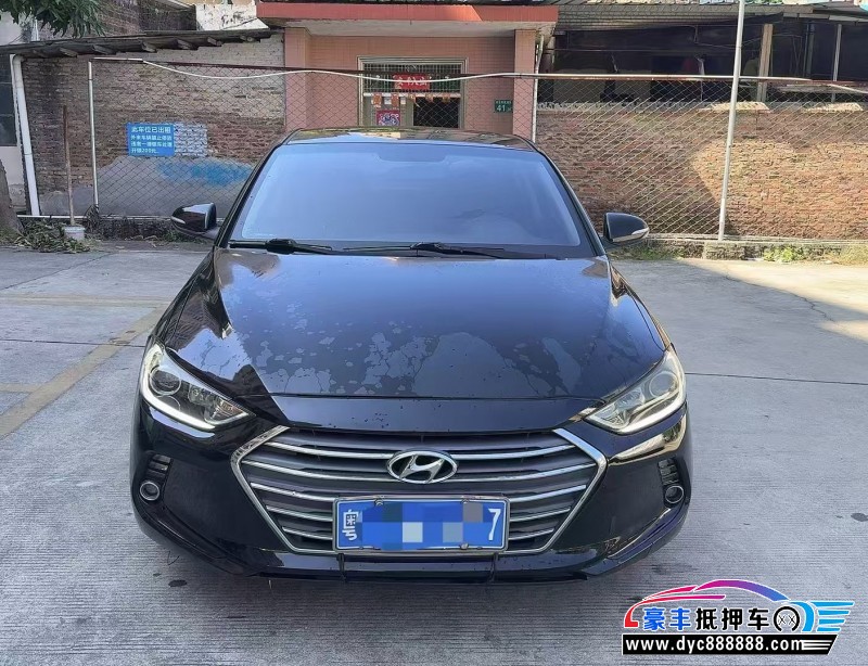 18年现代领动轿车抵押车出售