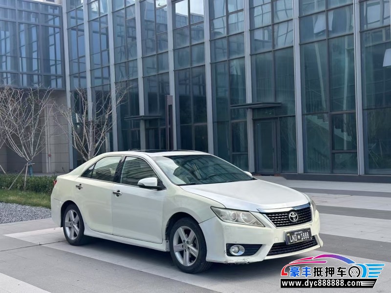 13年丰田凯美瑞轿车抵押车出售