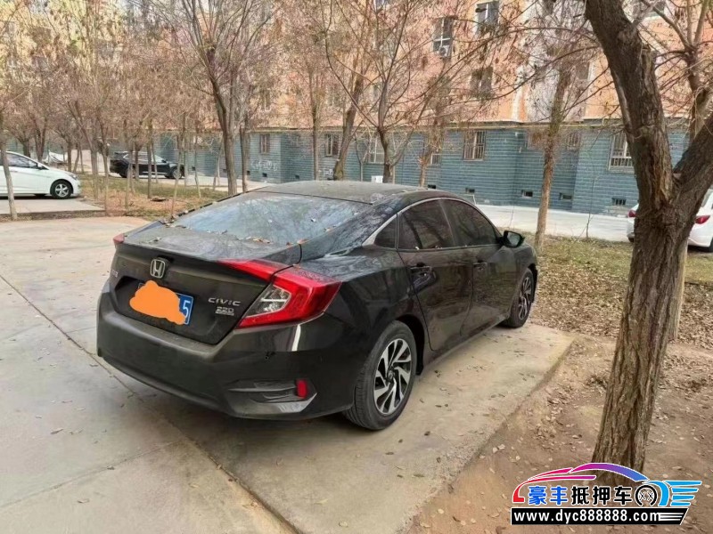 16年本田思域轿车抵押车出售