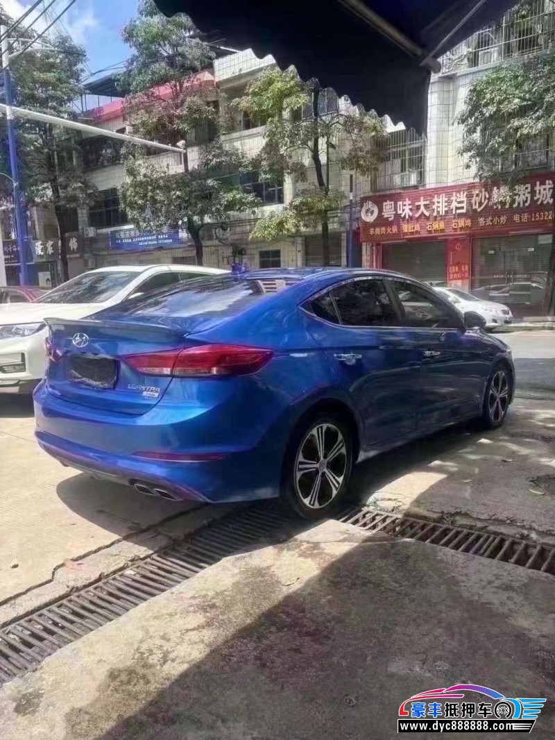 18年现代领动轿车抵押车出售