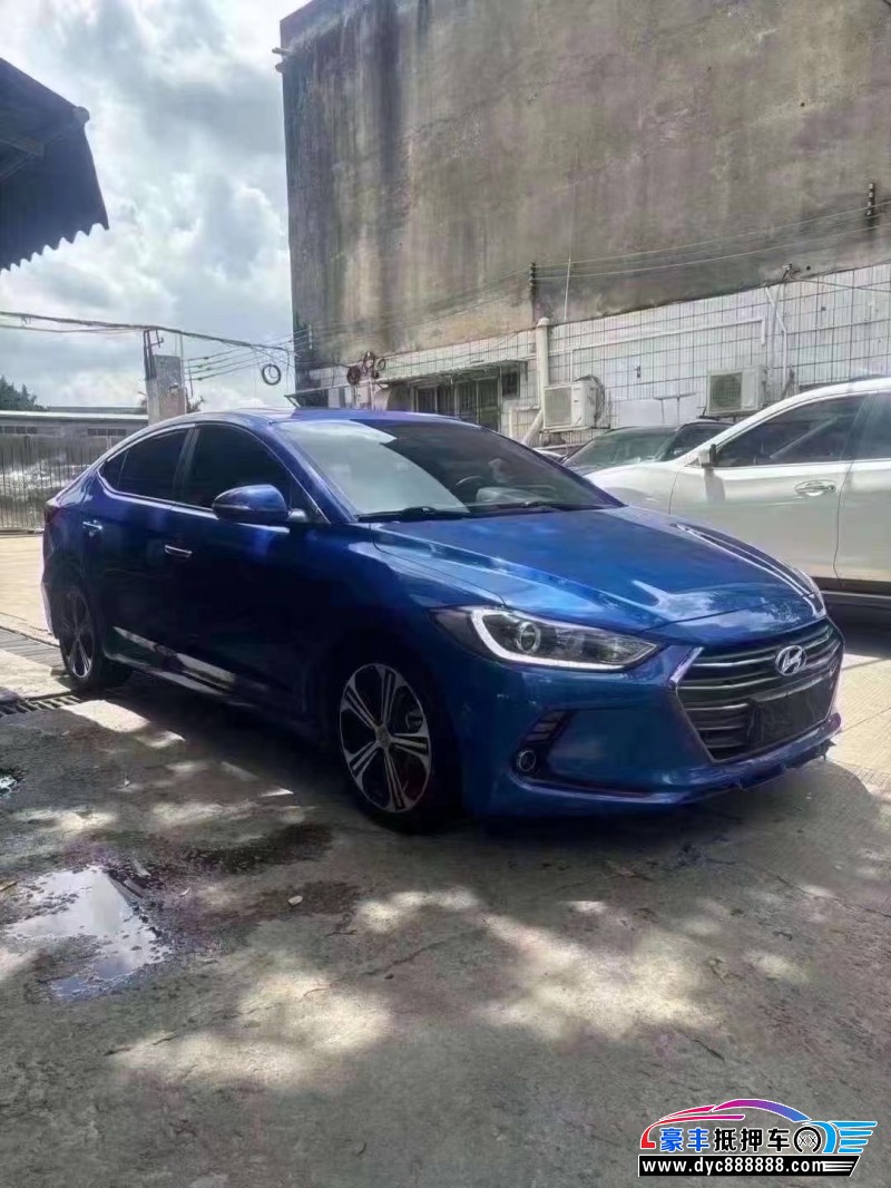 18年现代领动轿车抵押车出售