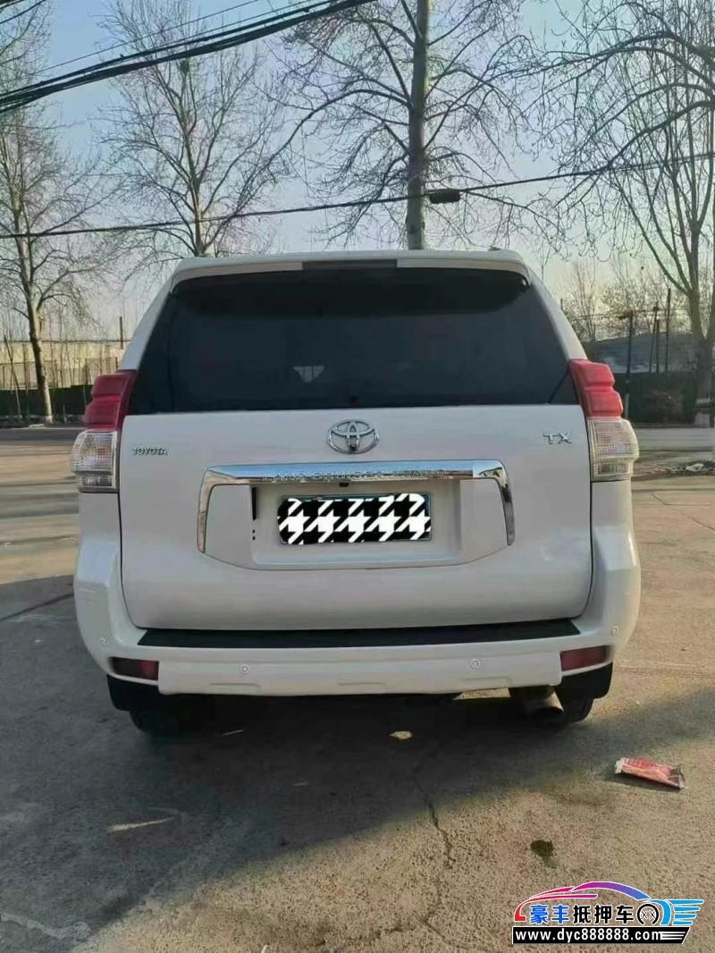 13年丰田普拉多（霸道）轿车抵押车出售