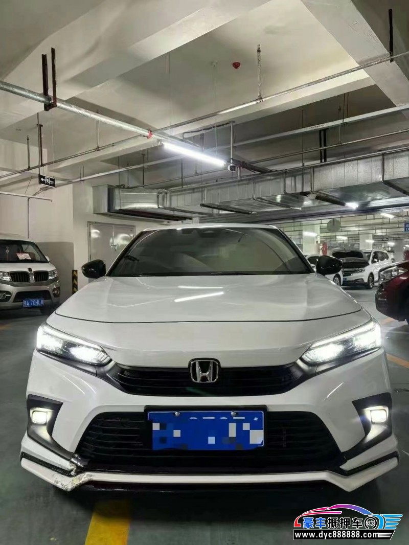 23年本田思域轿车抵押车出售