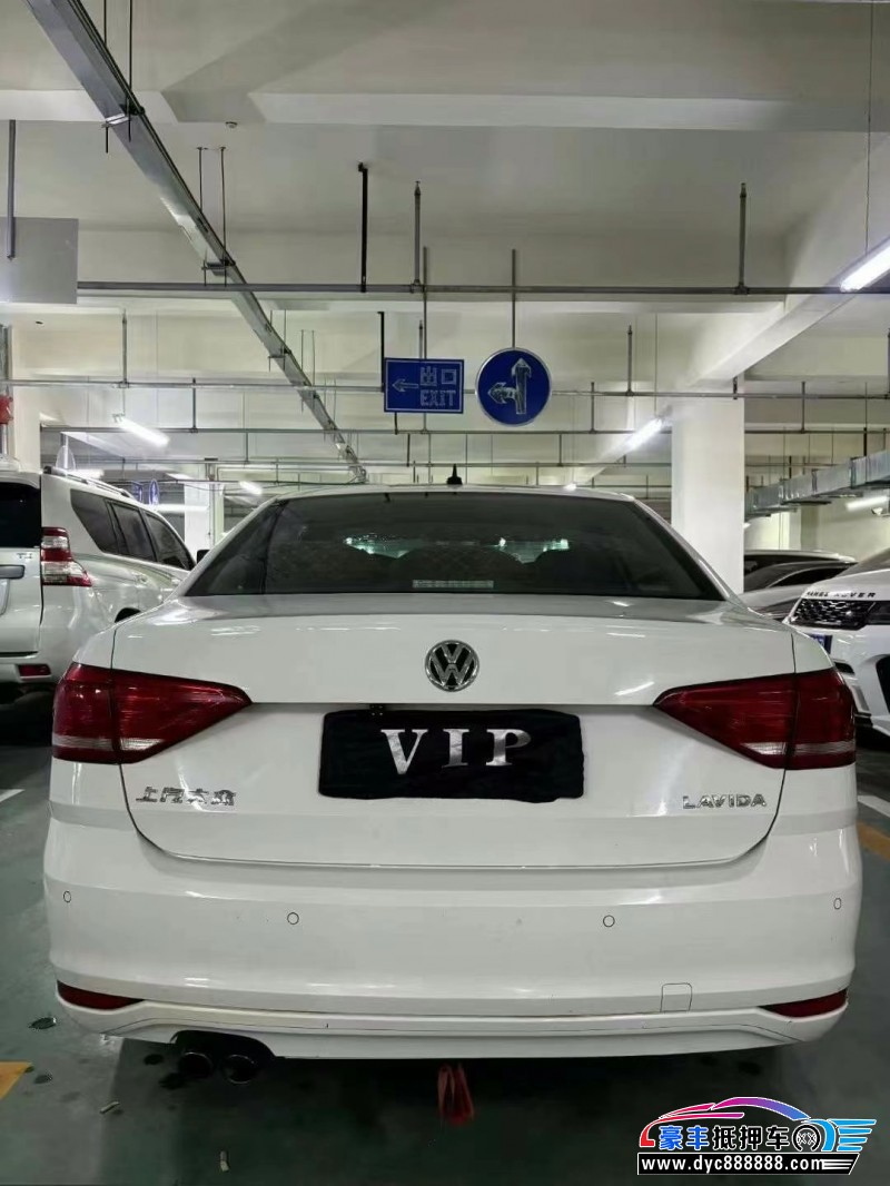 19年大众朗逸轿车抵押车出售