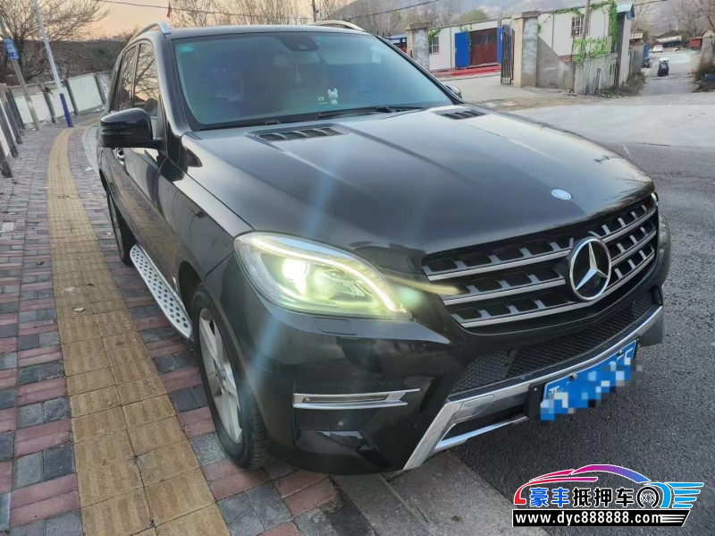 14年奔驰ML轿车抵押车出售