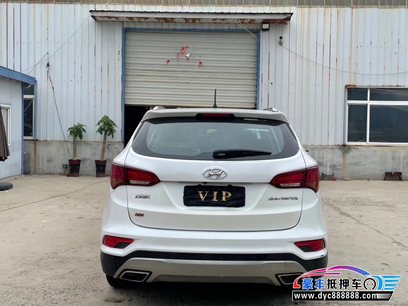 17年现代全新胜达SUV抵押车出售