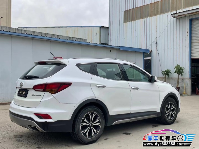 17年现代全新胜达SUV抵押车出售