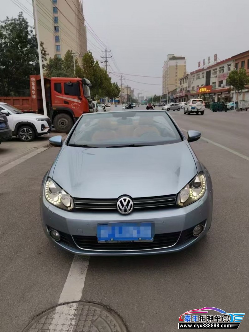 13年大众高尔夫轿车抵押车出售