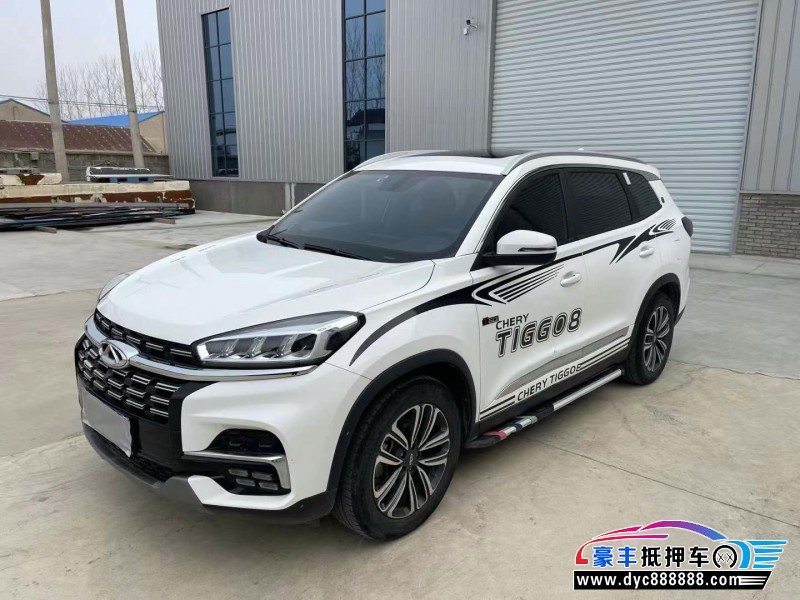 20年奇瑞瑞虎8轿车抵押车出售