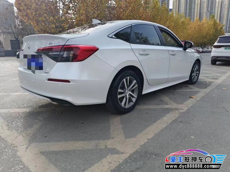 23年本田思域轿车抵押车出售