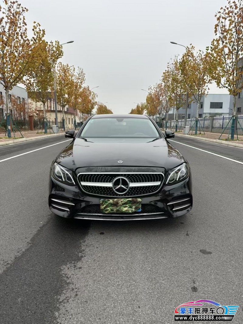 18年奔驰E轿车抵押车出售