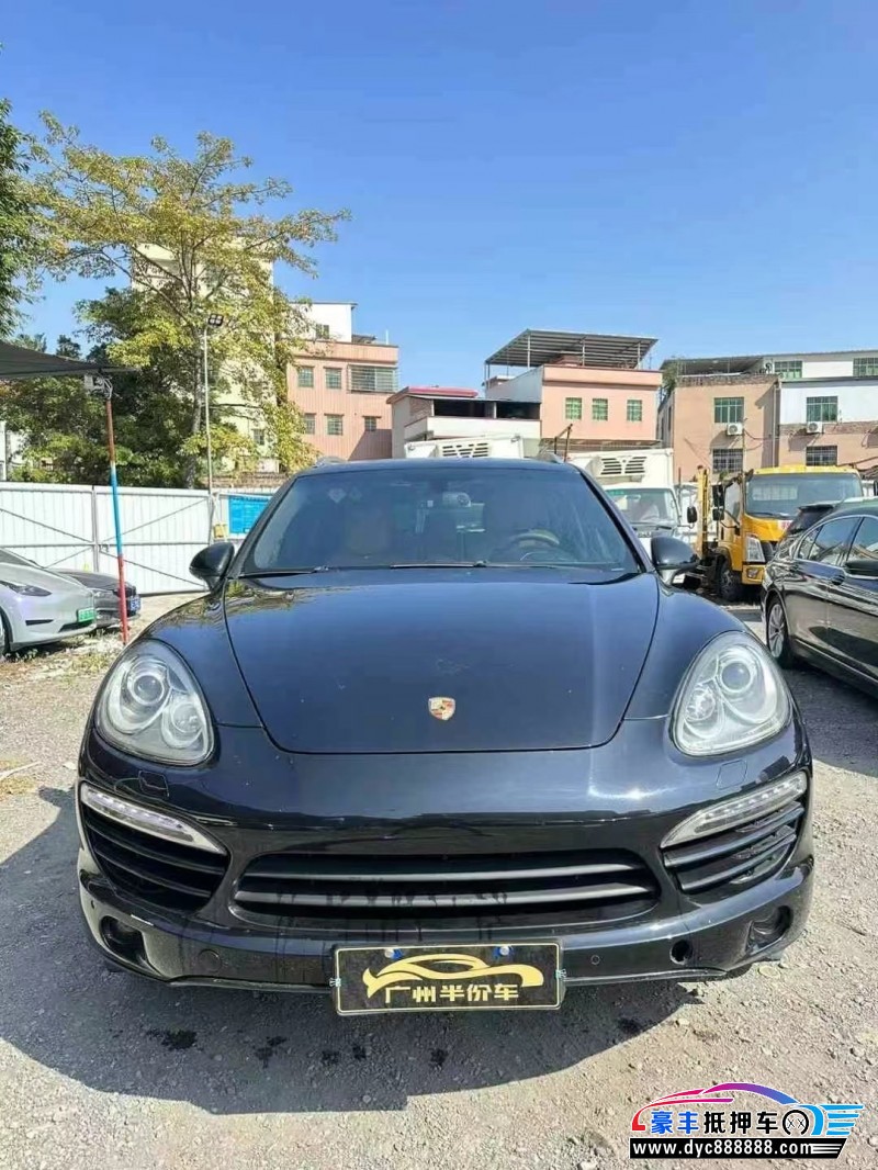 13年保时捷卡宴轿车抵押车出售