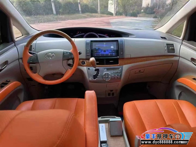 11年丰田普瑞维亚轿车抵押车出售