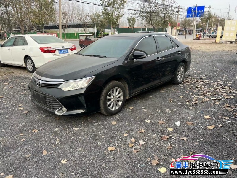 16年丰田凯美瑞轿车抵押车出售