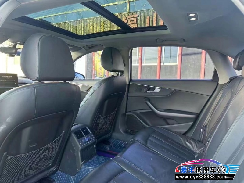 17年奥迪A4L轿车抵押车出售