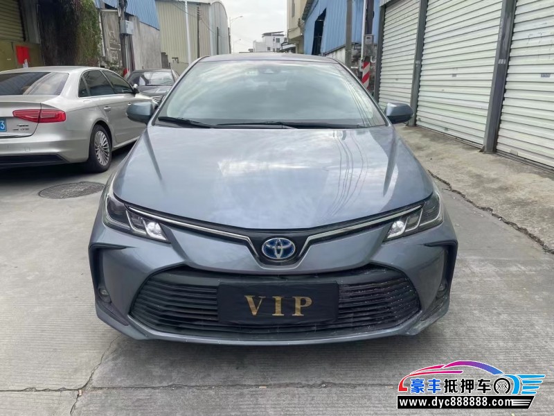 23年丰田雷凌轿车抵押车出售