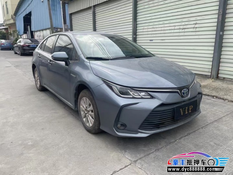 23年丰田雷凌轿车抵押车出售