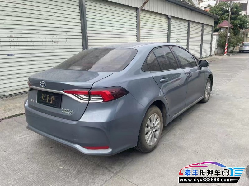 23年丰田雷凌轿车抵押车出售