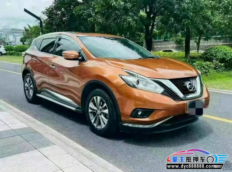 17年日产楼兰轿车抵押车出售