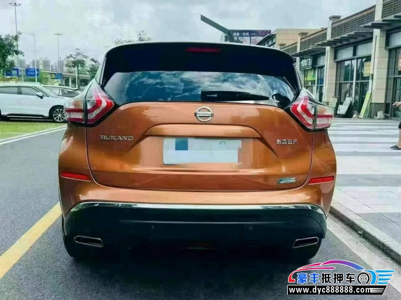 17年日产楼兰轿车抵押车出售