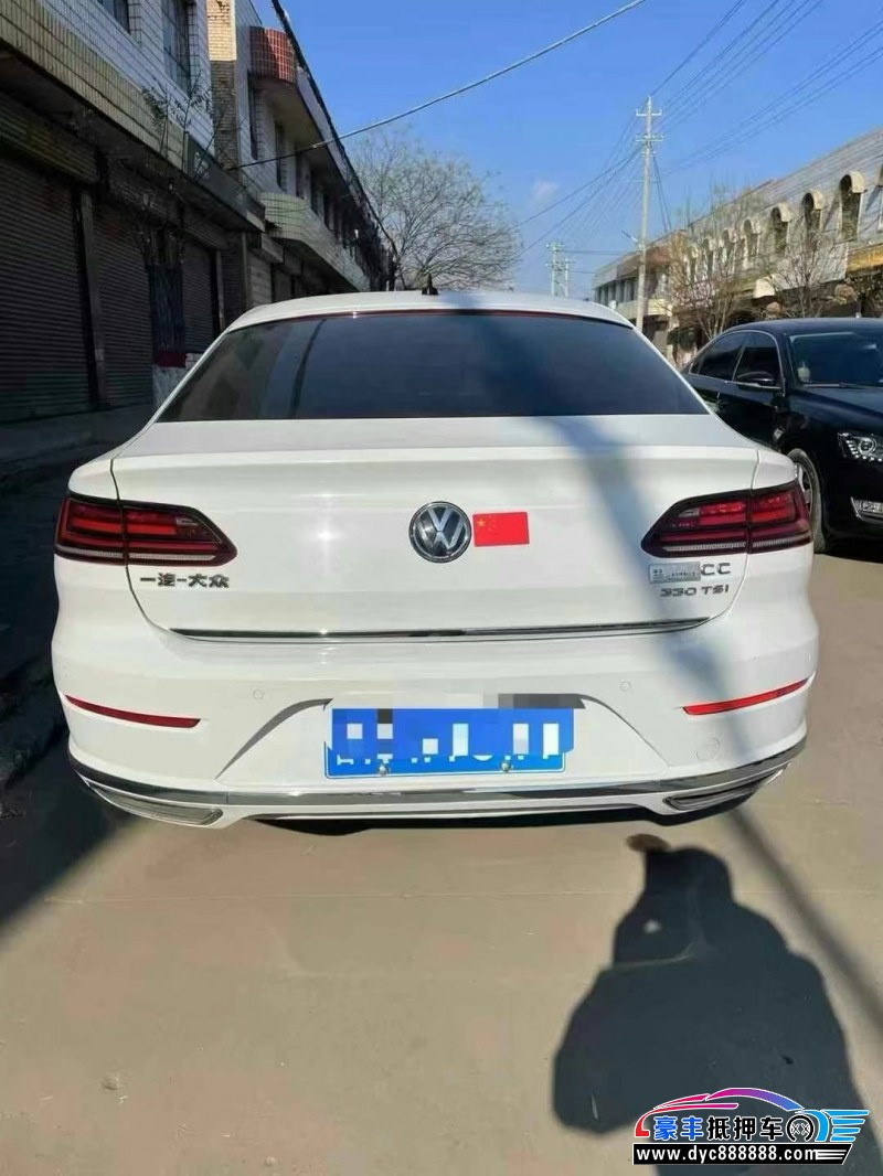 20年大众CC轿车抵押车出售