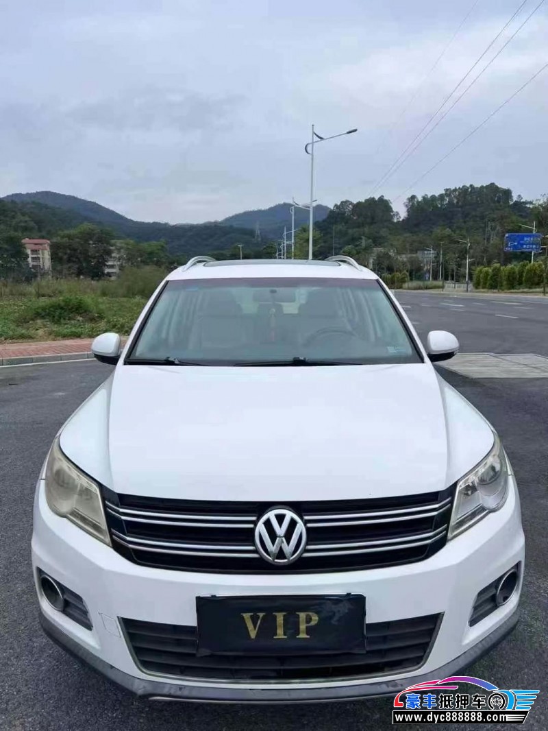 11年大众途观轿车抵押车出售