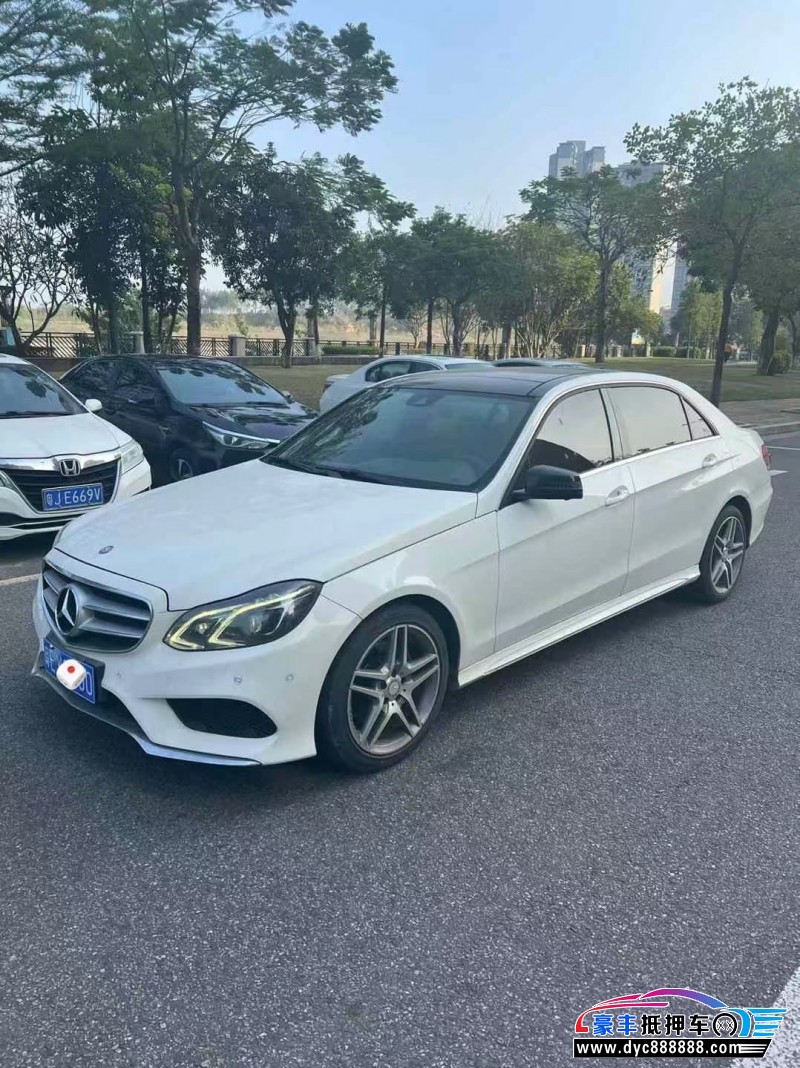 15年奔驰E轿车抵押车出售