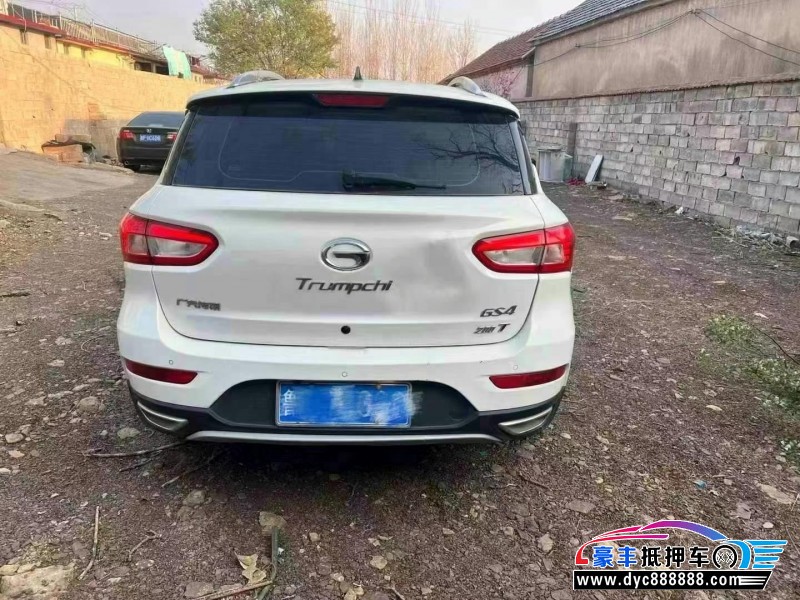 16年传祺GS4SUV抵押车出售