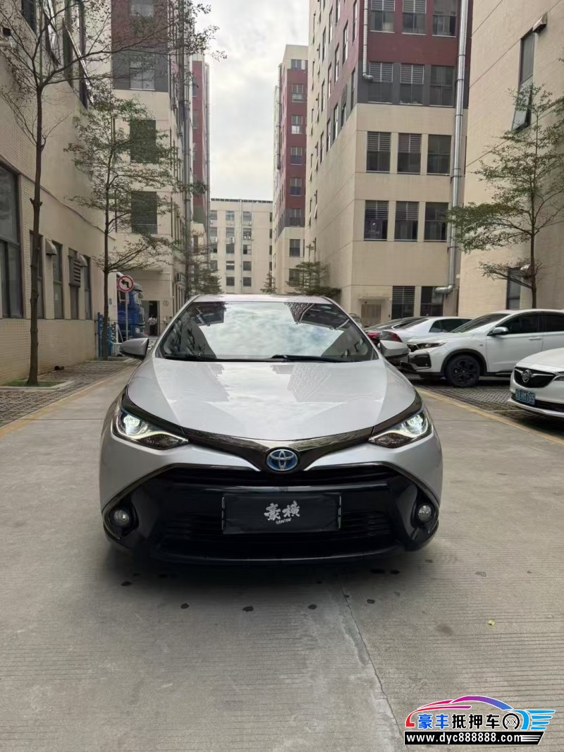 19年丰田雷凌轿车抵押车出售