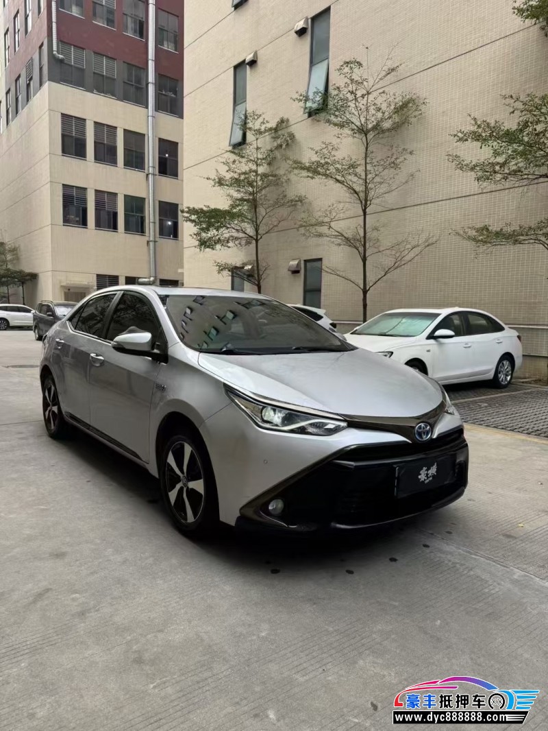 19年丰田雷凌轿车抵押车出售