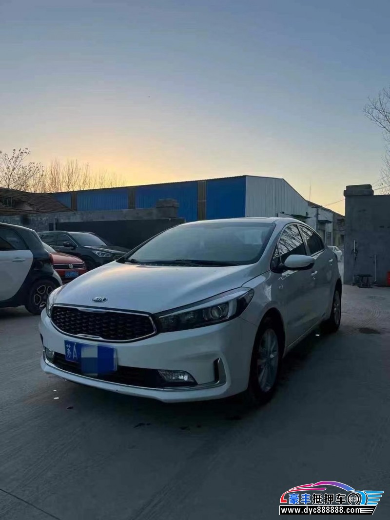 18年起亚K3轿车抵押车出售