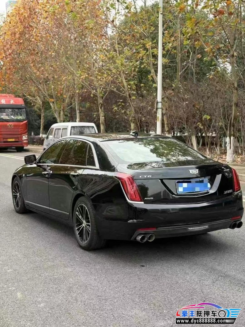 17年凯迪拉克CT6轿车抵押车出售