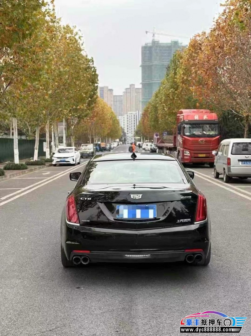 17年凯迪拉克CT6轿车抵押车出售