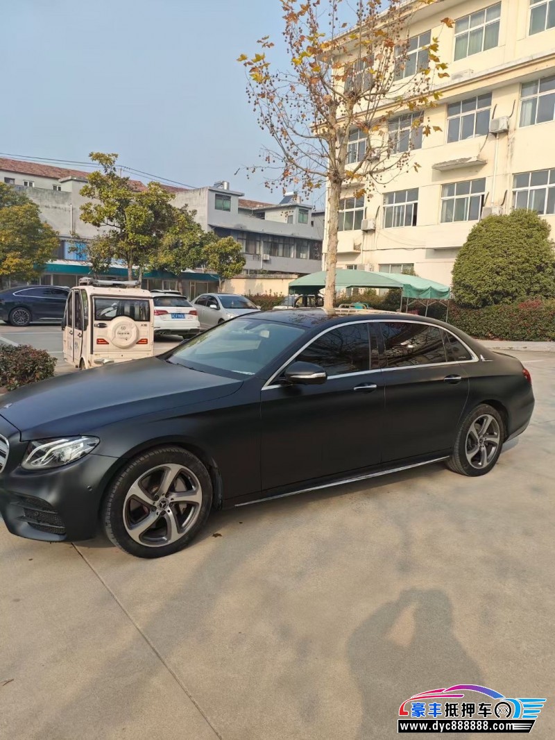 18年奔驰E轿车抵押车出售