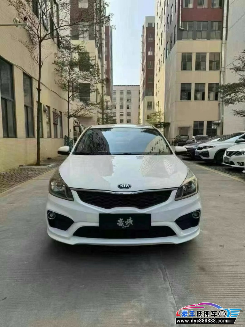 18年起亚K2轿车抵押车出售