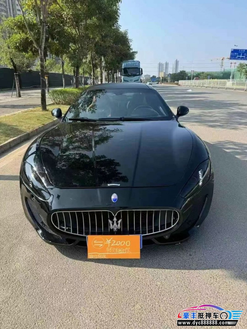 14年玛莎拉蒂GT S轿车抵押车出售