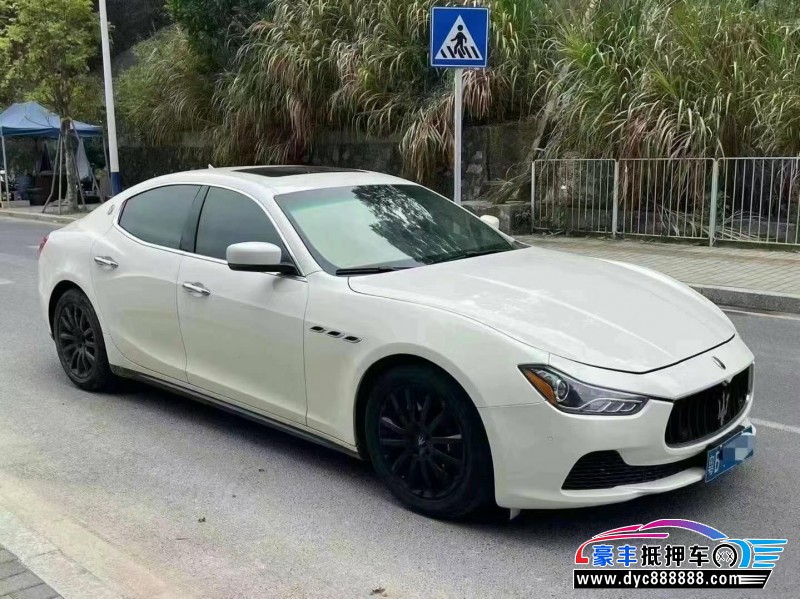 15年玛莎拉蒂Ghibli轿车抵押车出售