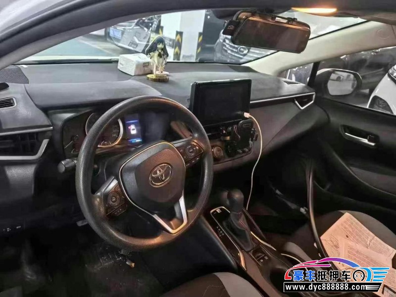 21年丰田卡罗拉轿车抵押车出售