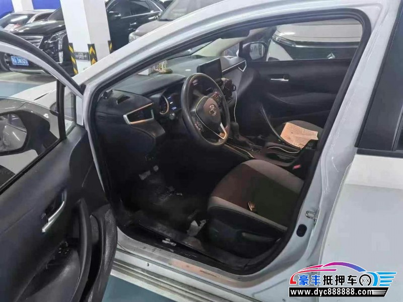 21年丰田卡罗拉轿车抵押车出售