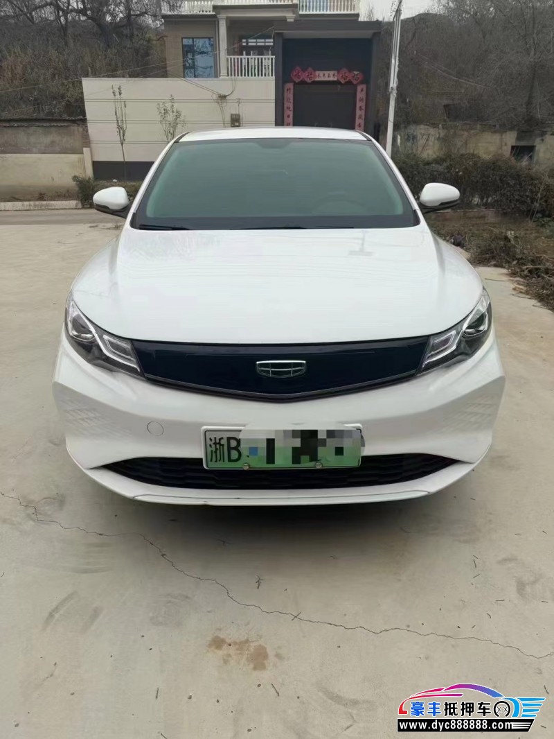 23年吉利帝豪EV轿车抵押车出售