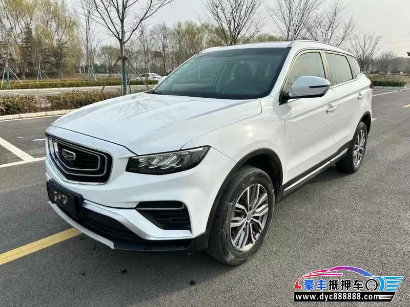 19年吉利博越轿车抵押车出售