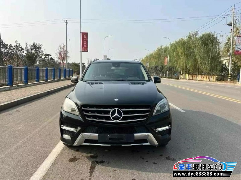 14年奔驰ML轿车抵押车出售