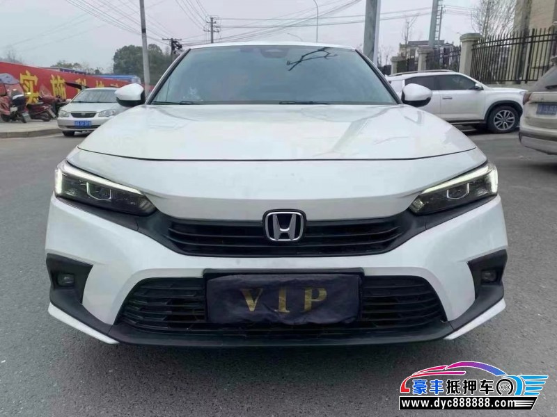 22年本田思域轿车抵押车出售