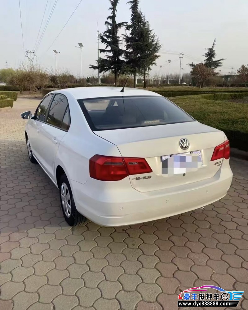 17年大众捷达轿车抵押车出售